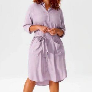 EUC Universal Standard Cupro Shirtdress Size M (18/20)